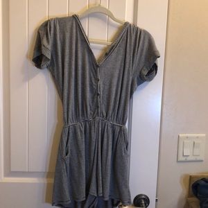 Black and White Romper